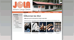 Desktop Screenshot of jola.eu